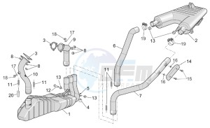 RST 1000 Futura drawing Exhaust pipe