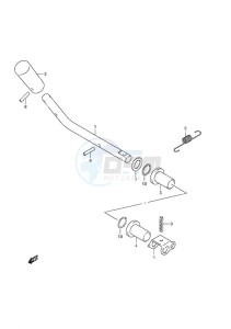 DF 2.5 drawing Clutch Lever