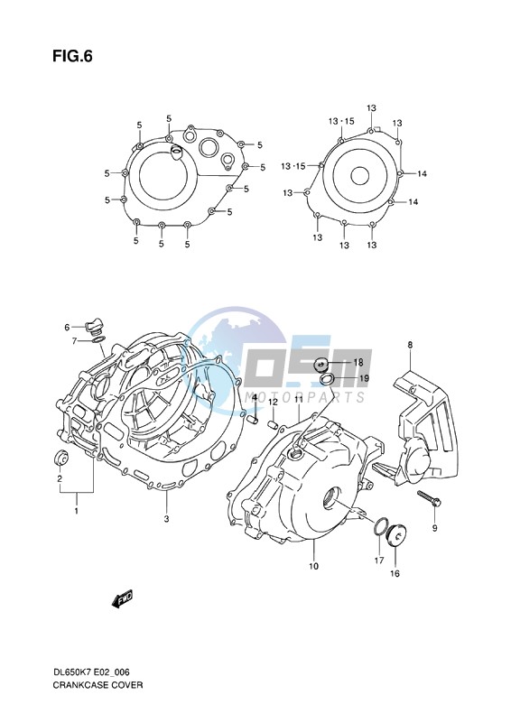 CRANKCASE COVER