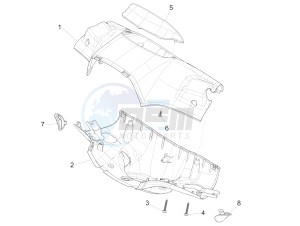 Sprint 125 4T 3V ie (APAC) (CAPH, EX, RK, TW, VT) drawing Handlebars coverages