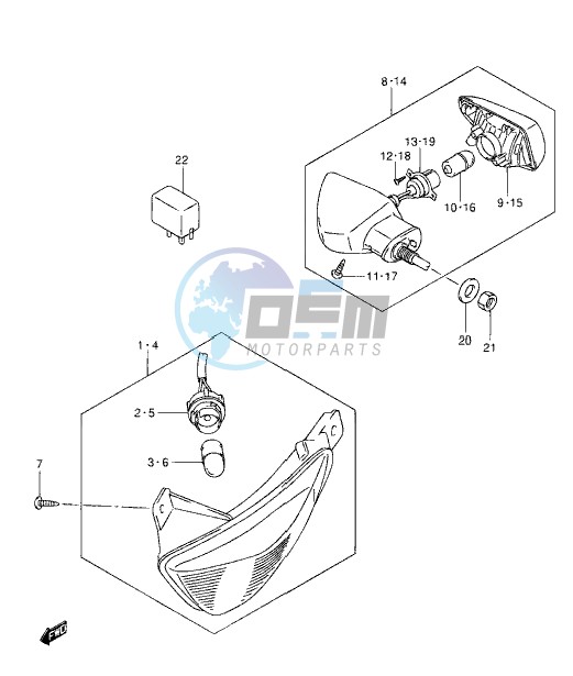 TURNSIGNAL LAMP