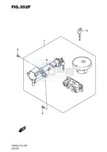 UH200 ABS BURGMAN EU drawing LOCK SET