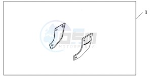 GL18009 SI / AB NAV - (SI / AB NAV) drawing CH SWINGARM PIVOT