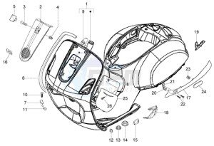 LX 50 2T drawing Bodywork