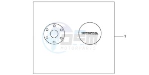 CB600F39 Europe Direct - (ED / ST) drawing CRANKCASE*NHA84P*