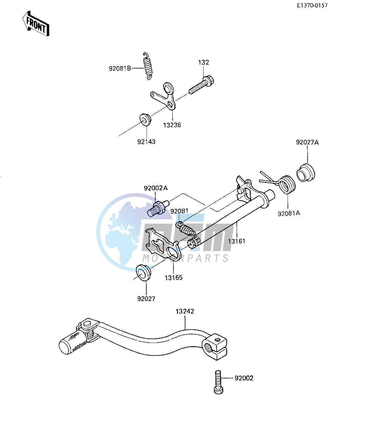 GEAR CHANGE MECHANISM