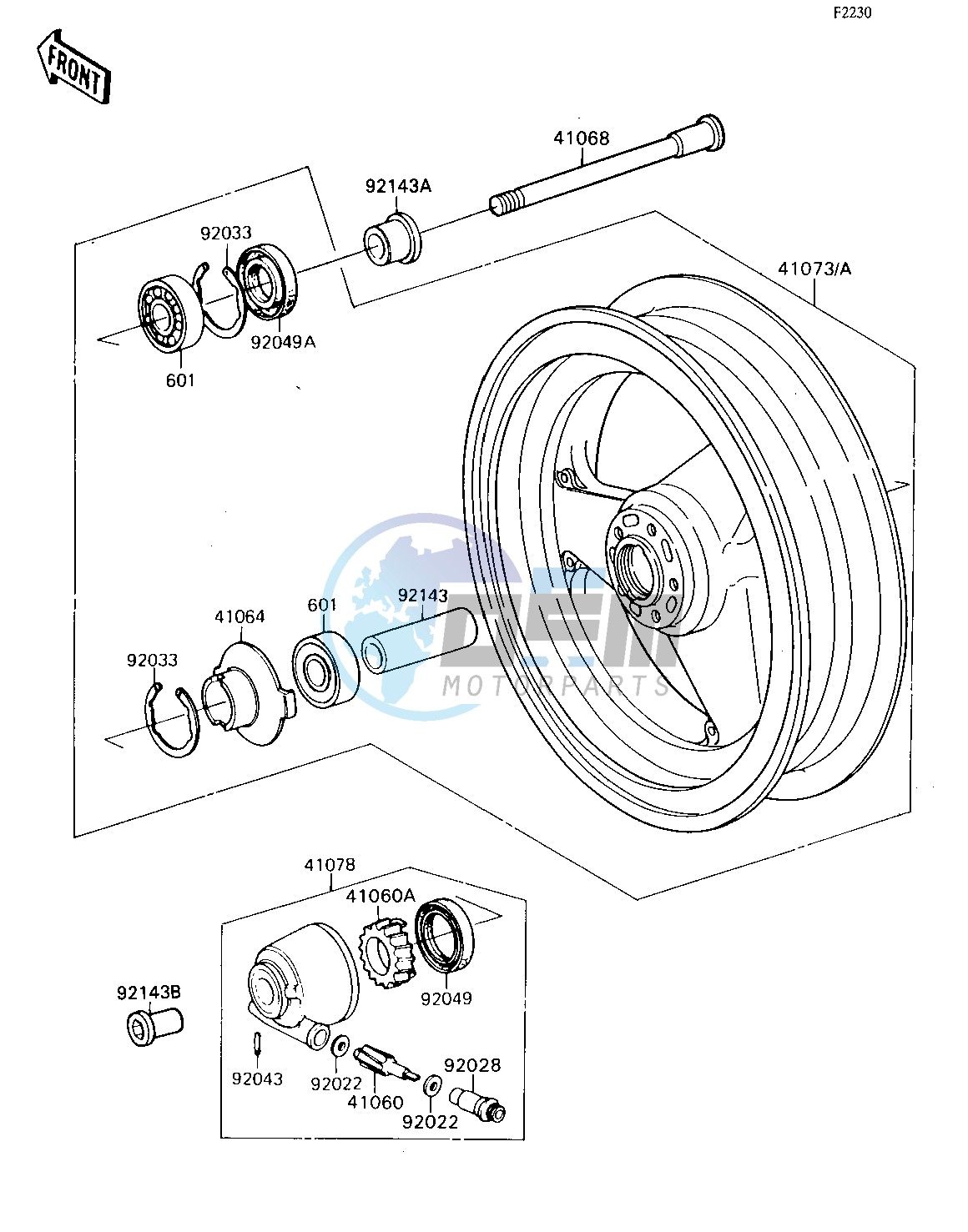 FRONT WHEEL