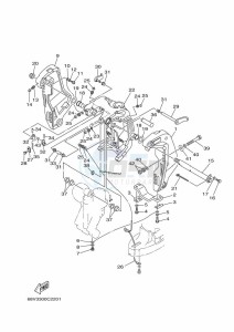 F115TLRC drawing FRONT-FAIRING-BRACKET