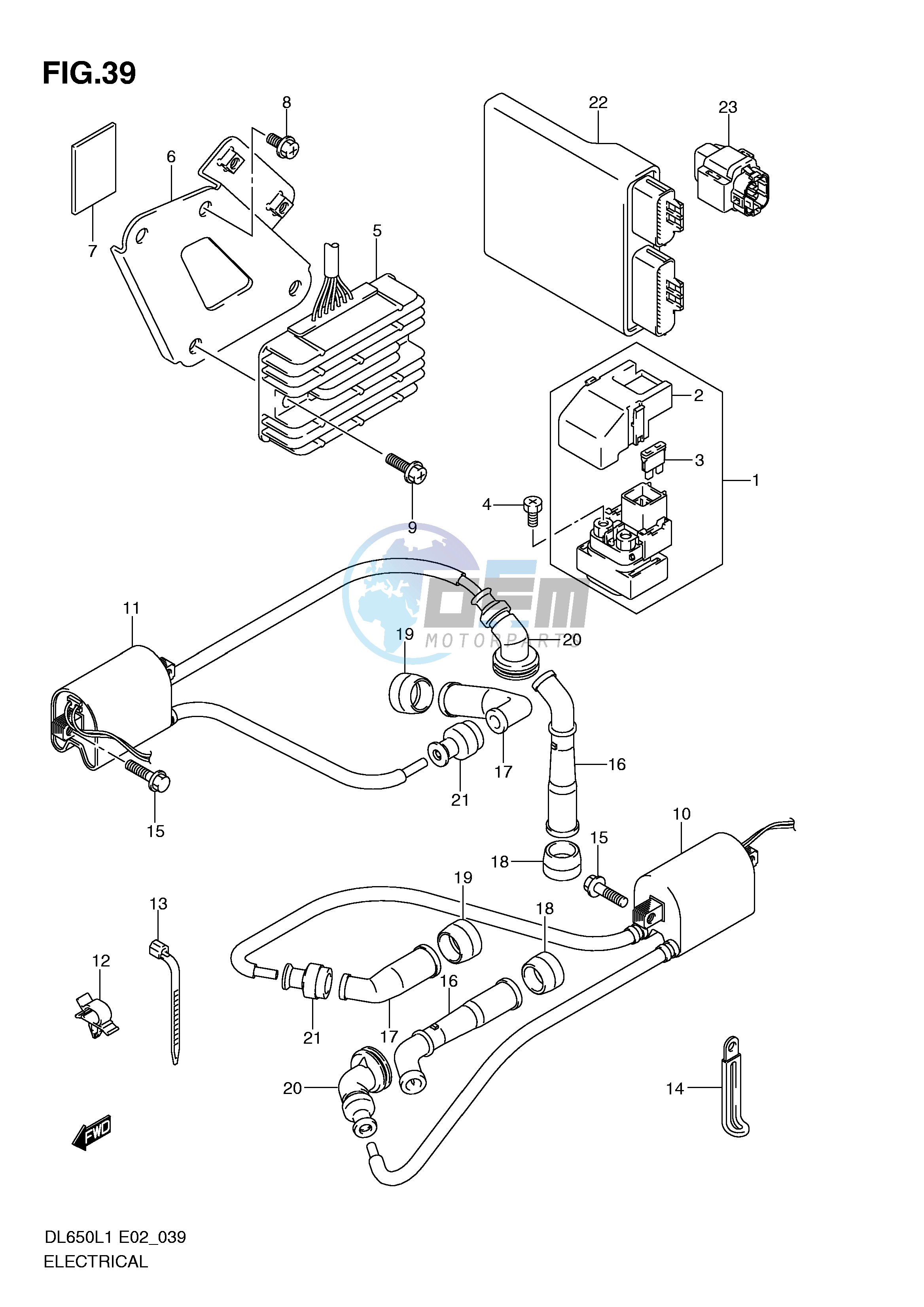 ELECTRICAL (DL650AL1 E19)