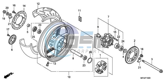 REAR WHEEL