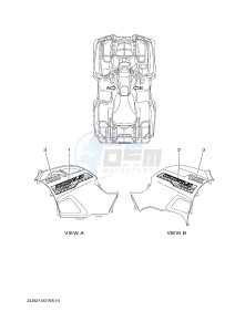 YFM550FWAD YFM550PHE GRIZZLY 550 EPS HUNTER (2LB2 2LB3 2LB4) drawing GRAPHICS