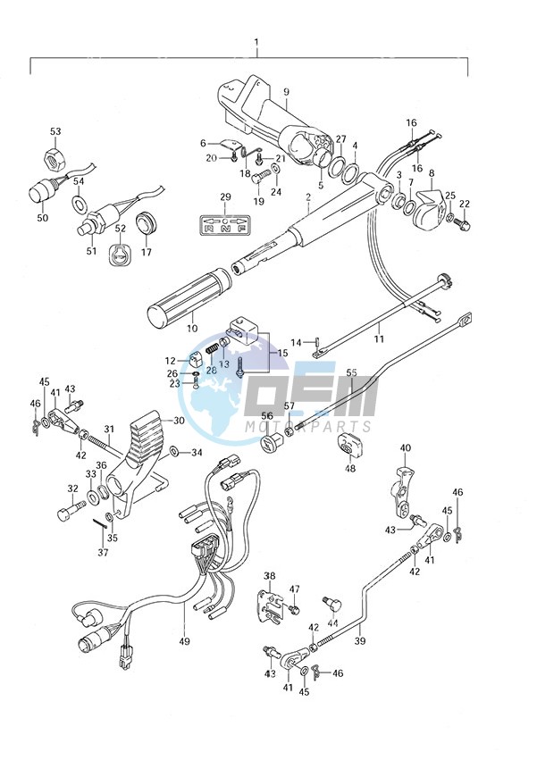 Tiller Handle