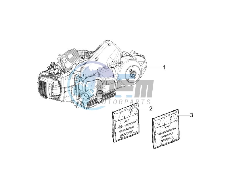 Engine, assembly