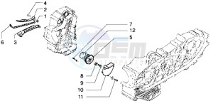 X9 500 drawing Pump group - Timing chain