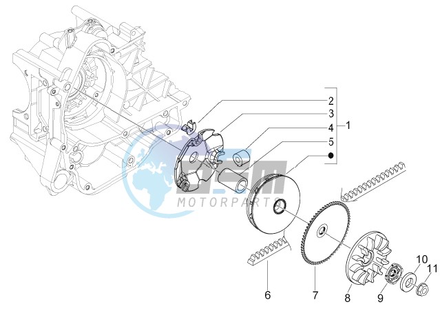 Driving pulley