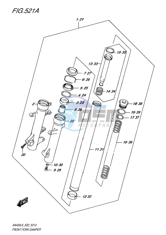 FRONT FORK DAMPER