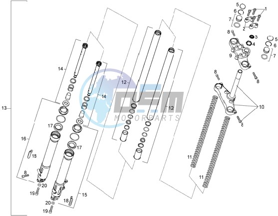 Fork assy