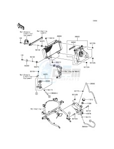 NINJA 300 ABS EX300BGFA XX (EU ME A(FRICA) drawing Radiator