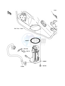 NINJA_ZX-10R ZX1000JBF FR GB XX (EU ME A(FRICA) drawing Fuel Pump