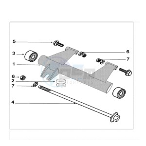 KISBEE U A drawing ENGINEMOUNT