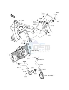 ER-6N ER650EFF XX (EU ME A(FRICA) drawing Water Pipe