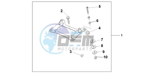 KIT CARRIER BRKT