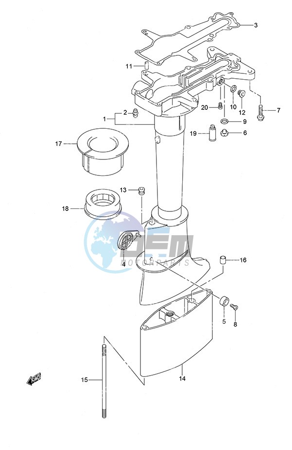 Drive Shaft Housing