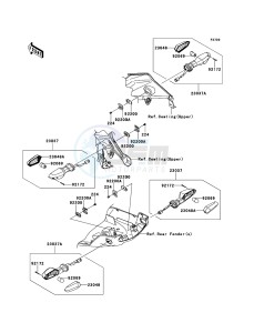 VERSYS_1000 KLZ1000ACF FR GB XX (EU ME A(FRICA) drawing Turn Signals