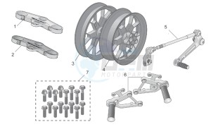 RSV 2 1000 drawing Acc. - Cyclistic components I