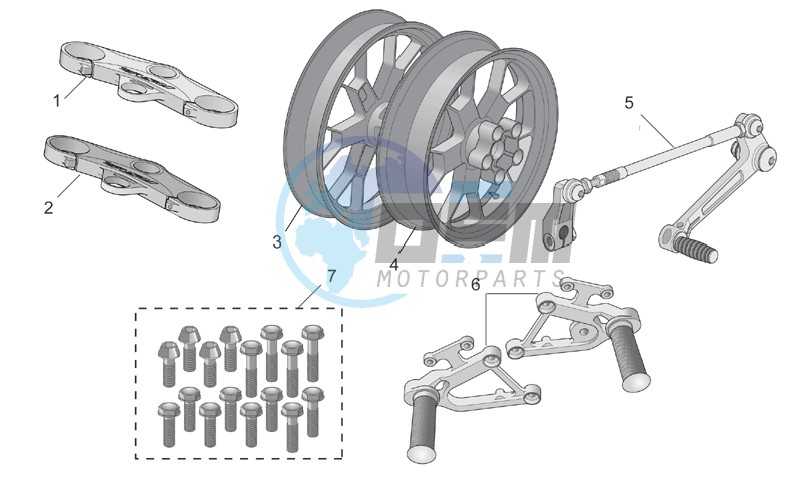 Acc. - Cyclistic components I