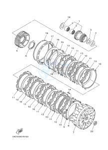 XP500A T-MAX 530 (2PWR) drawing CLUTCH