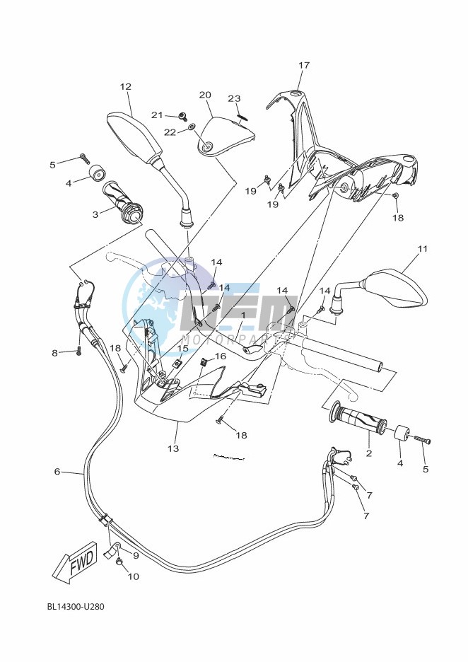 STEERING HANDLE & CABLE