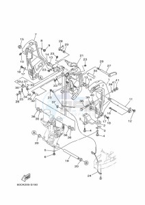 F100BETX drawing FRONT-FAIRING-BRACKET