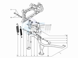 MP3 500 Tourer (USA) USA drawing Stand