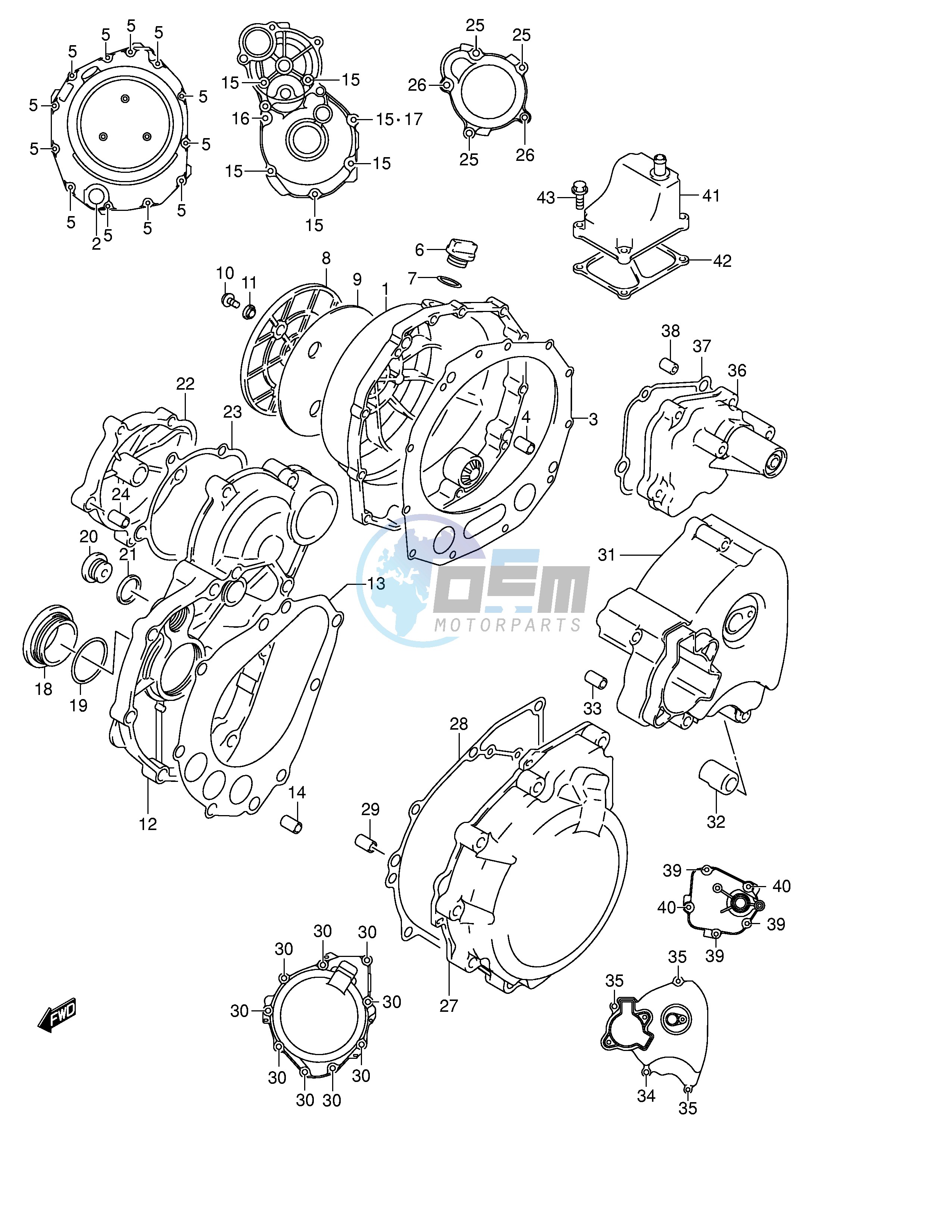 CRANKCASE COVER