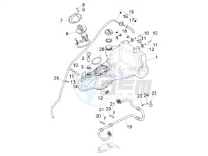 ZIP 50 4T NOABS E4 (EMEA) drawing Fuel tank