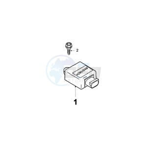 VIVA 3 L 2T A drawing ELECTRONIC PART - CDI KOKUSAN