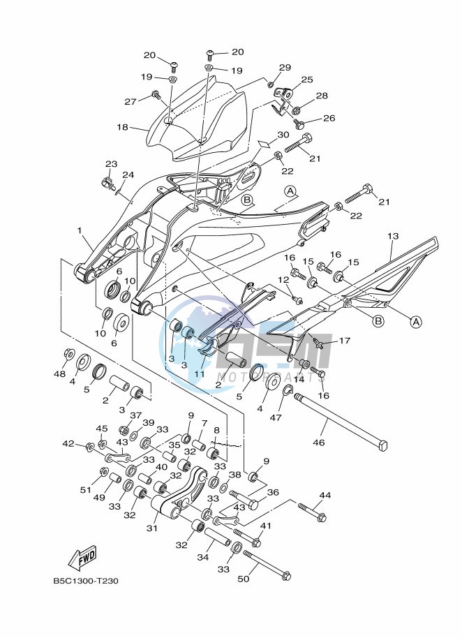 REAR ARM