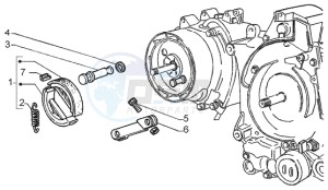 Fly 125 4t drawing Brake lever