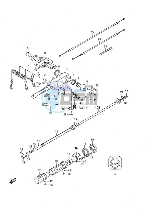 Tiller Handle