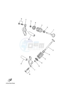 TT-R50 TT-R50E (2CJJ 2CJK 2CJL) drawing VALVE