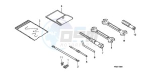 PES125R9 France - (F / CMF STC) drawing TOOLS