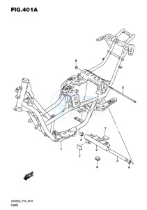 UH200 ABS BURGMAN EU drawing FRAME