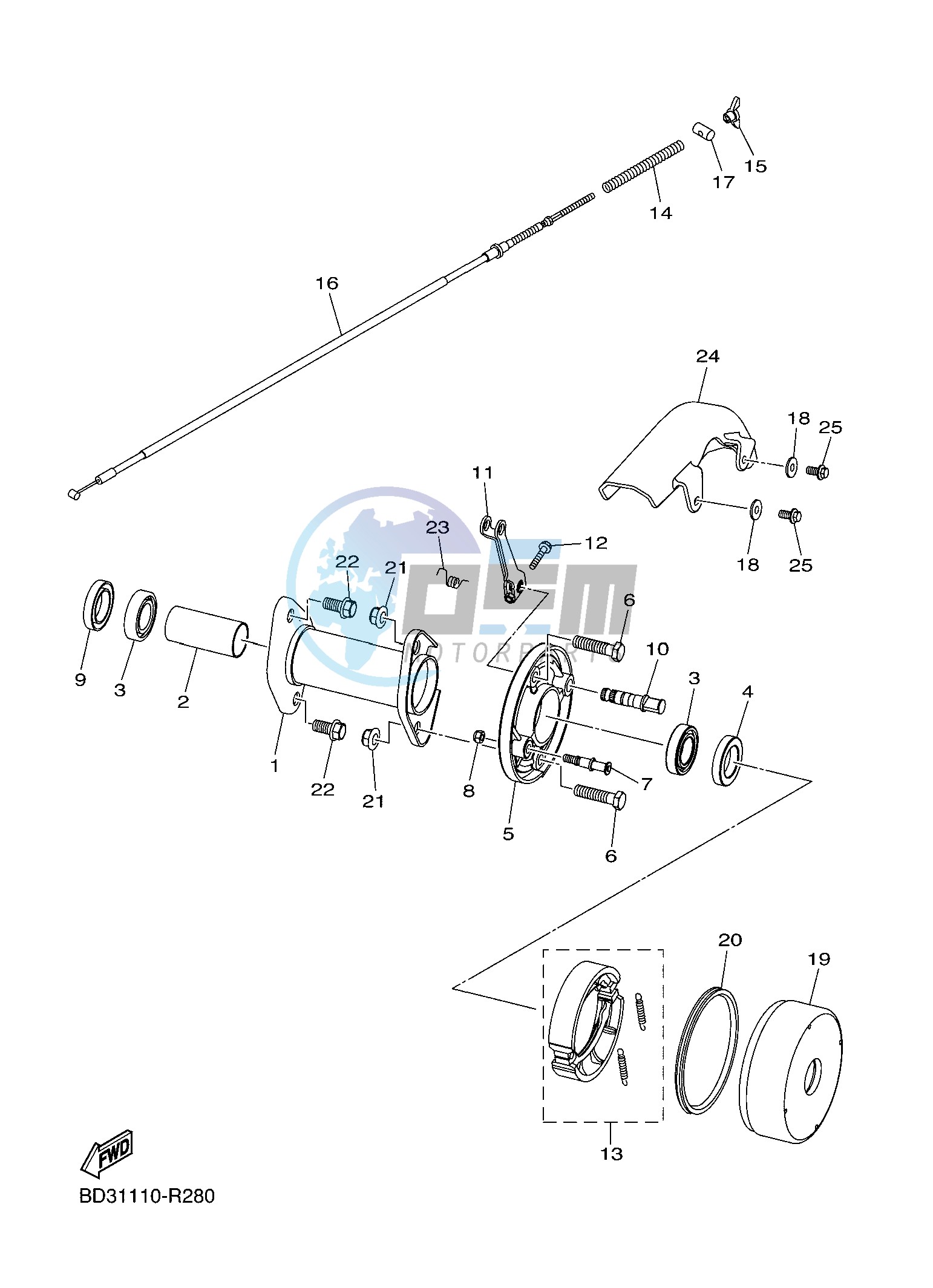 REAR BRAKE