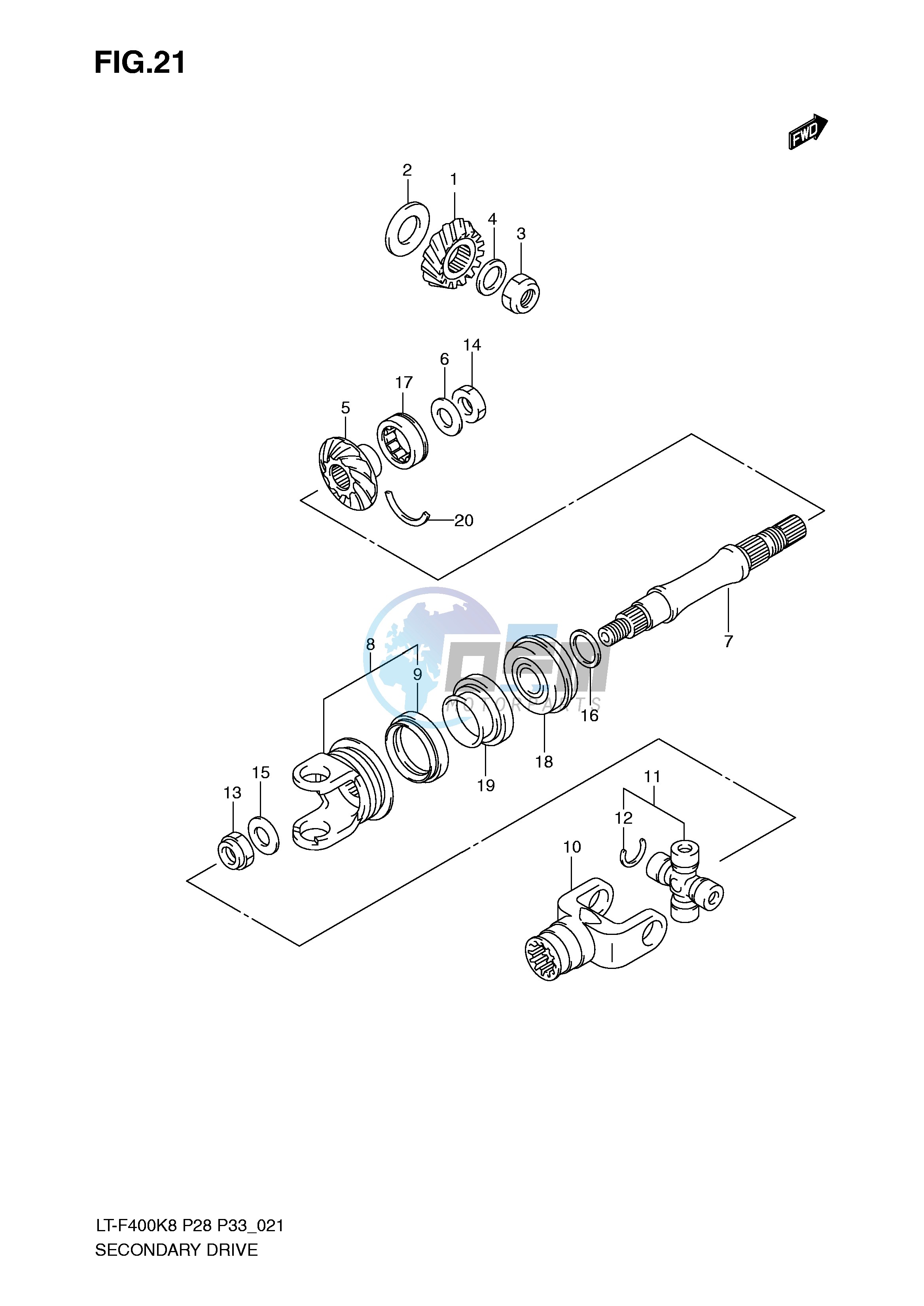 SECONDARY DRIVE