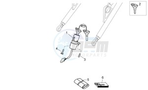 SXV 450-550 2009-2011 drawing Completing part