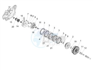 RX 125 E4 (EMEA) drawing Clutch