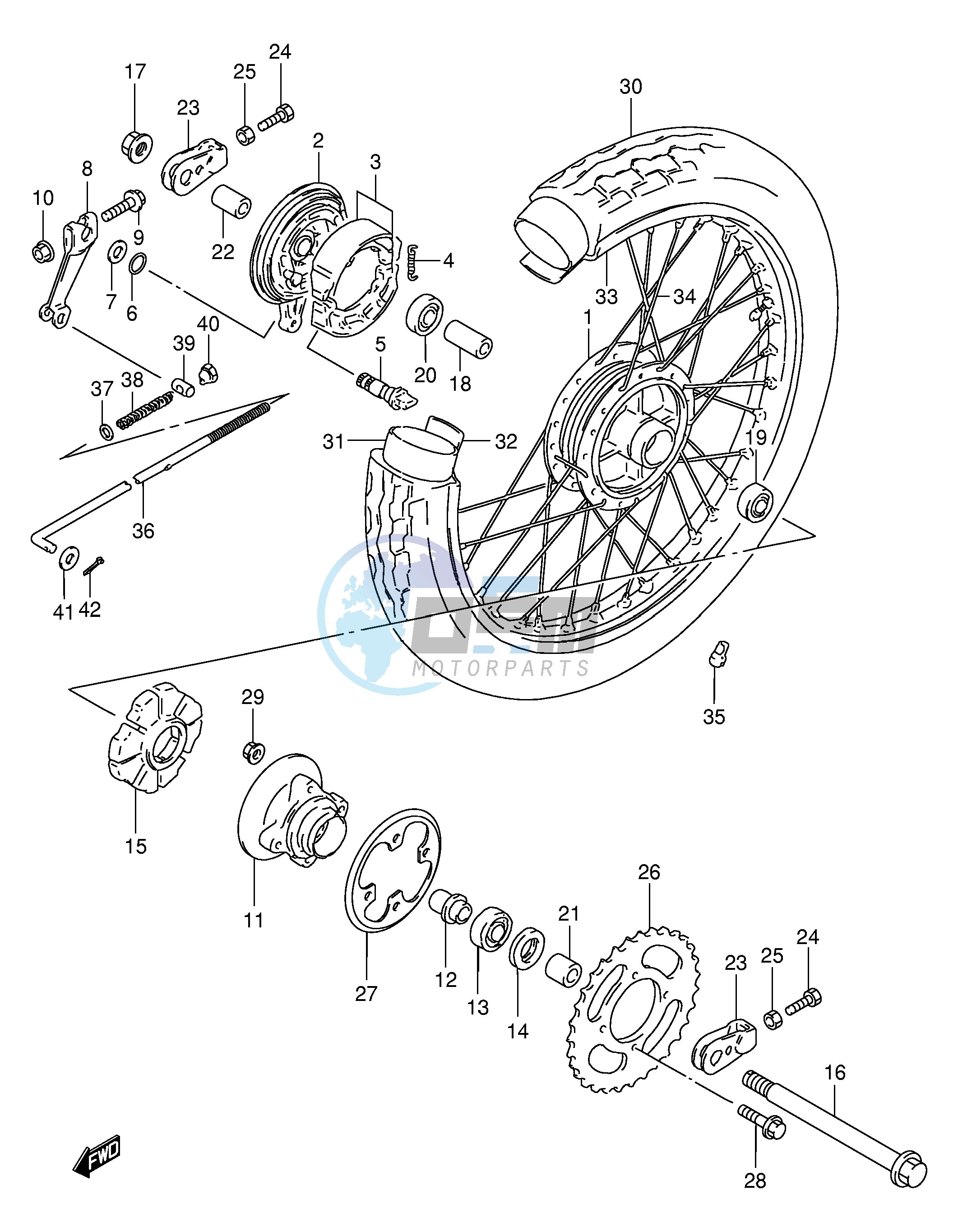 REAR WHEEL