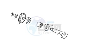 GPR REPLICA - GPR R - 50 CC VTHGR1D1A EU2 drawing CRANK BALANCER