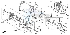 CBF1000 drawing WATER PUMP